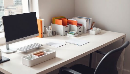 10 Office Organization Hacks Using Affordable Supplies