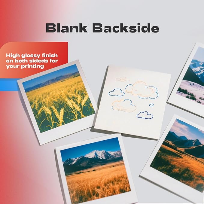 120 Sheets Thin Matte Presentation Photo Paper tabloid paper 11x17 inches 35lb 130gsm 6.5 Mil A3 for Dye Ink Inkjet Printer