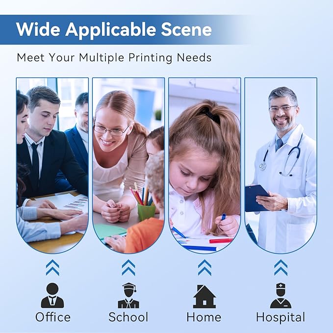 138X Black High Yield Toner Cartridge (with Chip) Compatible Replacement for HP 138X W1380X 138A W1380A Toner for Pro MFP 3101fdw 3101fdn Pro 3001dw 3001dn Printer (1 Pack)