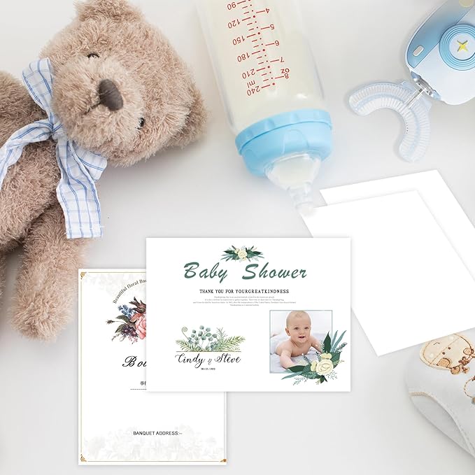 100 Pack White Blank Cardstock 5x8 Thick Paper,Goefun 80lb Flat Cards Stock Printer Paper for Invitations, Postcards, Photos, DIY Card Making