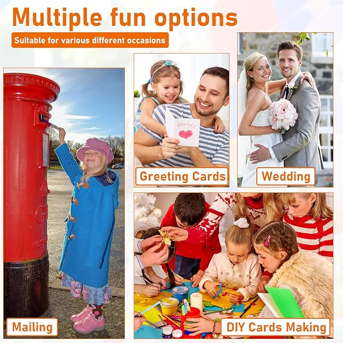 100 Sheets Black Shimmer Cardstock 8.5 x 11 Printer Paper, 92lb Heavyweight Construction Paper Card Stock for Wedding invitations, School Crafting, Thank You Cards, Making Card