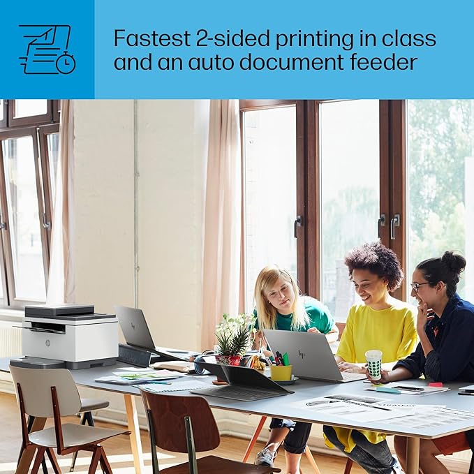 HP Laserjet MFP M235sdw All-in-One Laser Wireless Printer, Scan/Copy, Black & White, Duplex, Best for Office