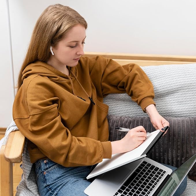 12 Pack of Legal Pads 8.5 x 11 Wide Ruled Writing Pads 8.5" x 11.75" Notepad 30 Sheets per White Legal Pad Clear Print Note Pads 8x11 Pads of Paper