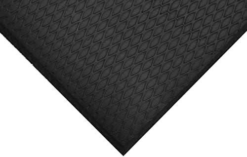 Hudson Exchange (3'x6') MaxCush Anti-Fatigue Comfort Industrial Ergonomic Mat Black