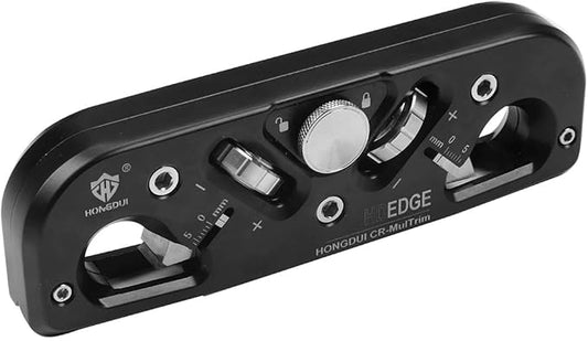 HONGDUI Chamfer Plane Edge Plane Corner Plane Quick Edge Trimmer Chamfering Tool with 3 Carbide Insert for Woodworking