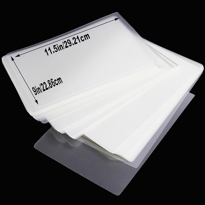 1000 Pack Laminating Sheets, Clear 9 x 11.5 Inch Thermal Laminating Pouches for Thermal Laminator, 5 Mil Lamination Sheet Paper, Letter Size, HeatSeal