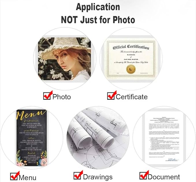 100 Pack Laminating Sheets, Clear 9 x 11.5 Inch Thermal Laminating Pouches for Thermal Laminator, 5 Mil Lamination Sheet Paper, Letter Size, HeatSeal