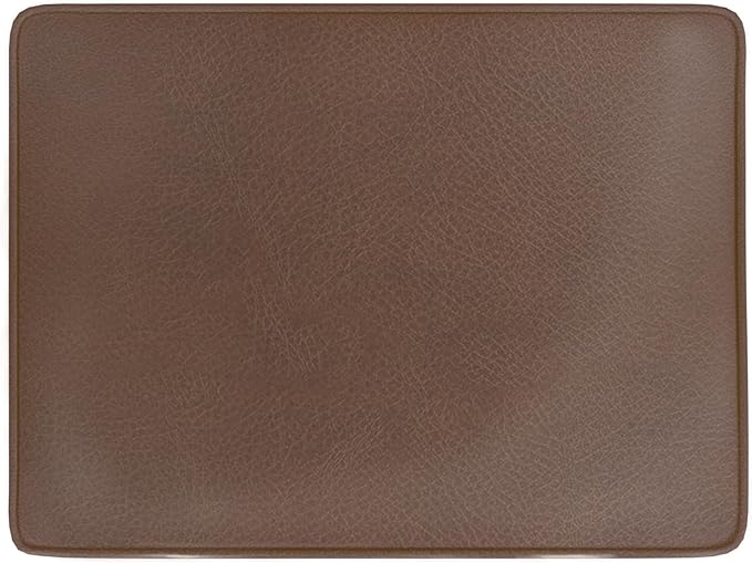 Home Decor | Dinah Collection Modern Storage Ottoman | Ottoman with Storage for Living Room & Bedroom(Brown Faux Leather)