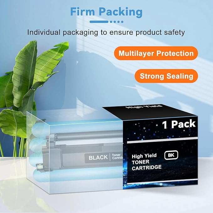 138A Toner Cartridge 2 Black with Chip Compatible for HP 138A W1380A Work with HP Laserjet Pro 3001dw 3001fdw 3001, MFP 3101fdw 3101 High Yeild Printer Toner Cartridge