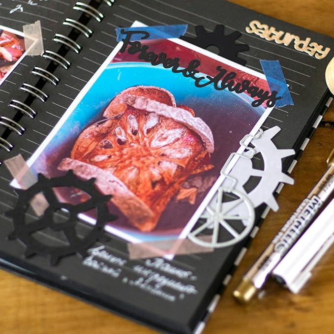 100 Pack Black Cardstock 5x7 Blank Card Thick Paper, Goefun 80lb Flat Card Stock Printer Paper for Invitations, Postcards, Photos, DIY