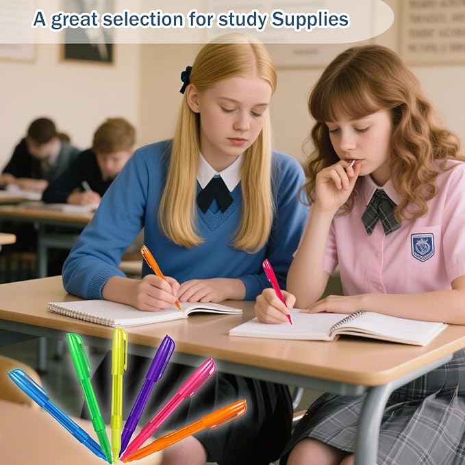 180 Pcs Highlighter Bulk Chisel Tip Multicolor Fluorescent Markers for School Office Classroom Supplies