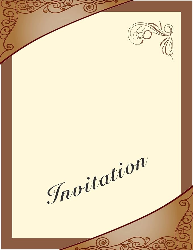 100 Natural Smooth Card Stock Sheets Paper - 5.5 X 8.5 Inches Half Letter | Statement Size - 80# (80 lb/Pound) Cover Weight - Quality Paper - Smooth Finish