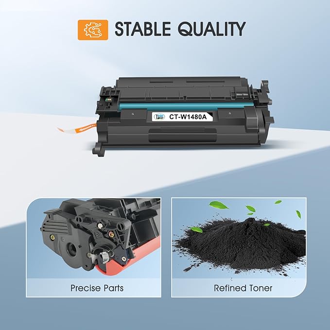 148A Toner Cartridge Black 4101fdw 148X Compatible Replacement for HP 148A W1480A W1480X for HP Laserjet Pro MFP 4101fdw 4101fdn Pro 4001dw 4001dn 4001n Printer Ink (2 Pack with Chip)