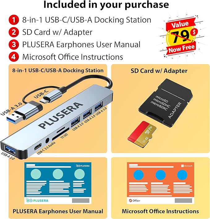 HP 21.5" FHD All-in-One Desktop Computer, 16GB RAM 512GB Storage (256GB SSD + 256GB Docking Station Set), Dual-Core Intel Celeron, Windows 11 Pro with Microsoft Office Lifetime Suite, Keyboard & Mouse
