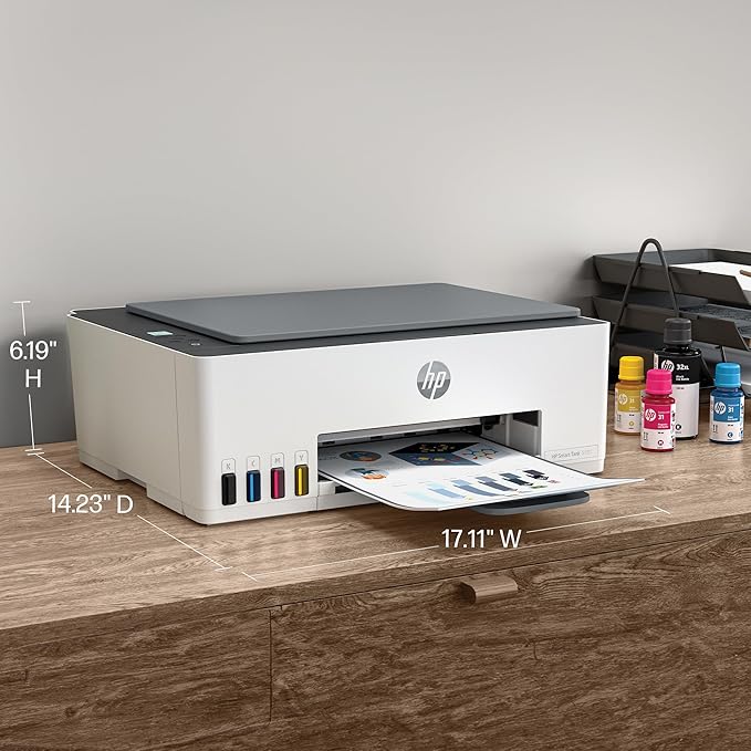 HP Smart Tank 5101 Wireless All-in-One Ink Tank Printer with up to 2 years of ink included (1F3Y0A)