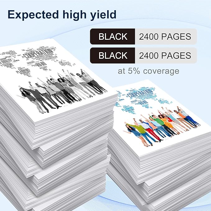 131X Black High-Capacity Toner Cartridge CF210X Replacement for HP Laserjet Pro 200 Color M251nw M276nw M251n M251 M276n Printer Ink (2 Pack)