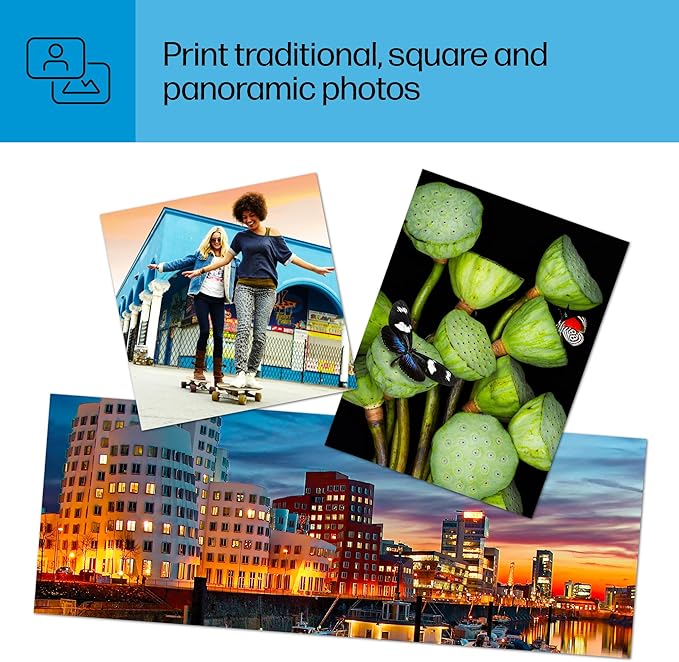 HP ENVY Inspire 7955e Wireless Color Inkjet Printer, Print, scan, copy, Easy setup, Mobile printing, Best-for home, 3 month Instant Ink trial included, White