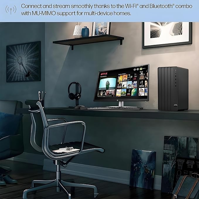 HP 290 G9 Desktop Computer, 13th Gen Intel Core i3-13100 Processor (Up to 4.50GHz)- 64GB RAM - 2TB PCIe SSD - HDMI, VGA, Wire Keyboard & Mouse, Wi-Fi, Windows 11 Pro